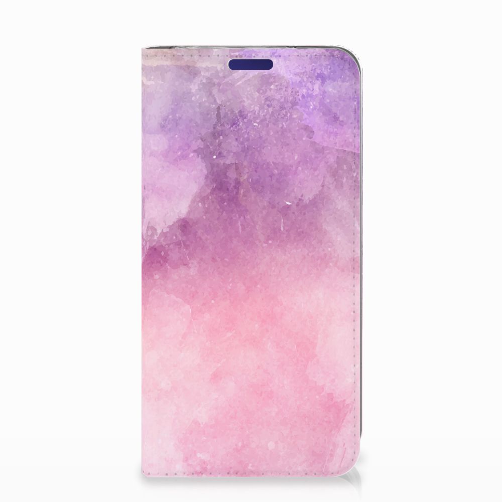 Bookcase Samsung Galaxy S10e Pink Purple Paint
