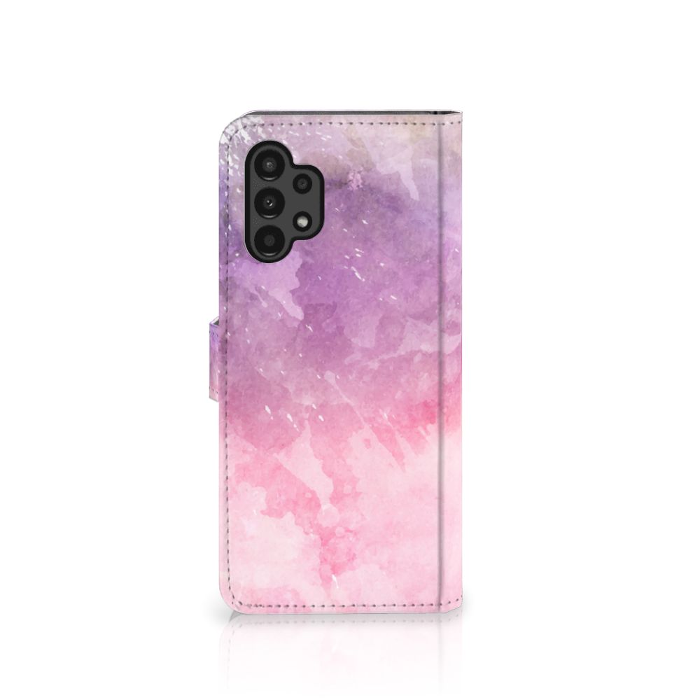 Hoesje Samsung Galaxy A13 (4G) Pink Purple Paint
