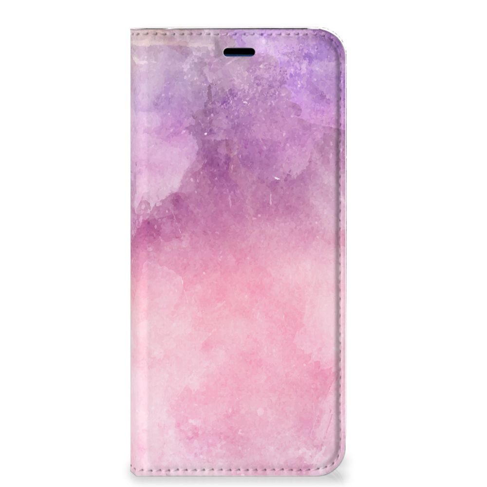 Bookcase Samsung Galaxy S8 Pink Purple Paint