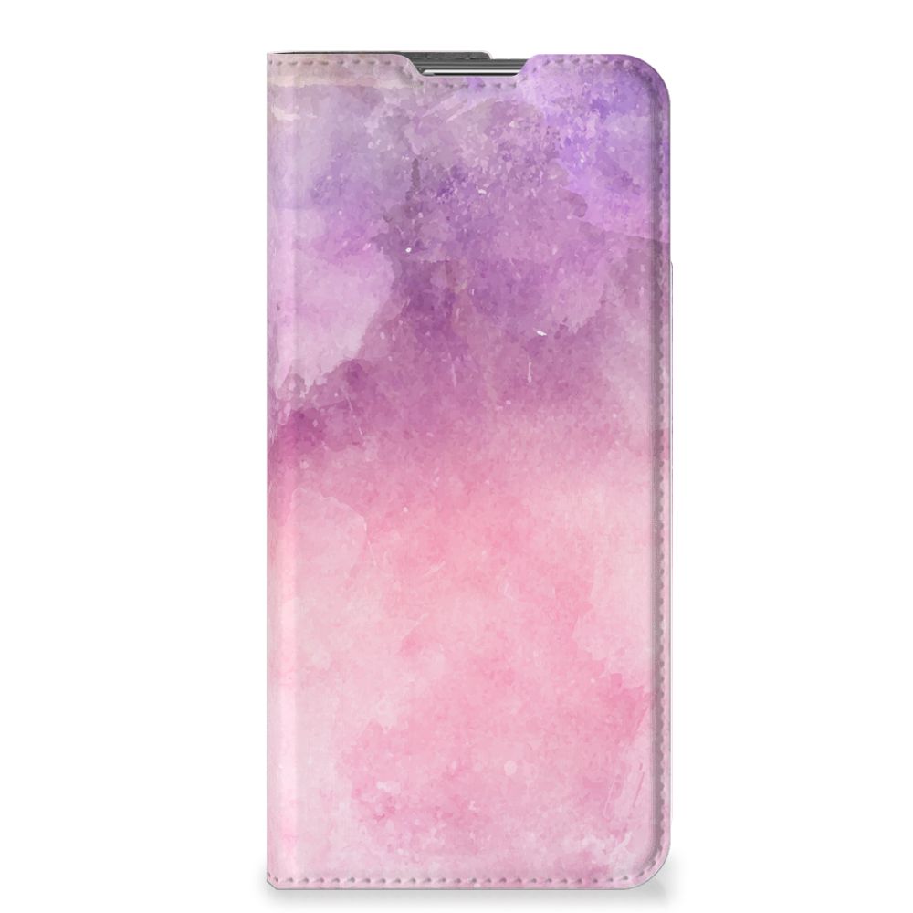 Bookcase OPPO Find X5 Pro Pink Purple Paint