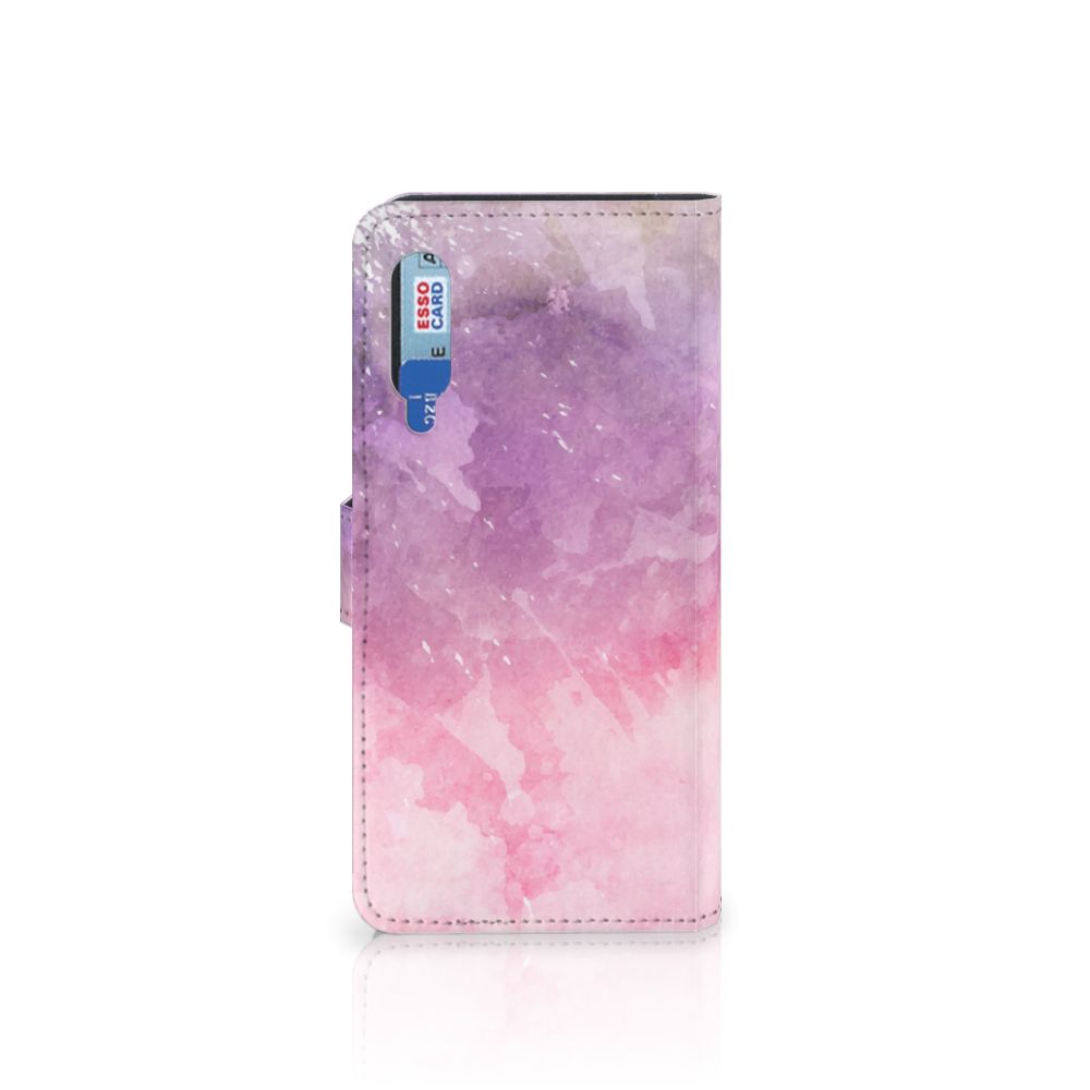 Hoesje Xiaomi Mi 9 Pink Purple Paint