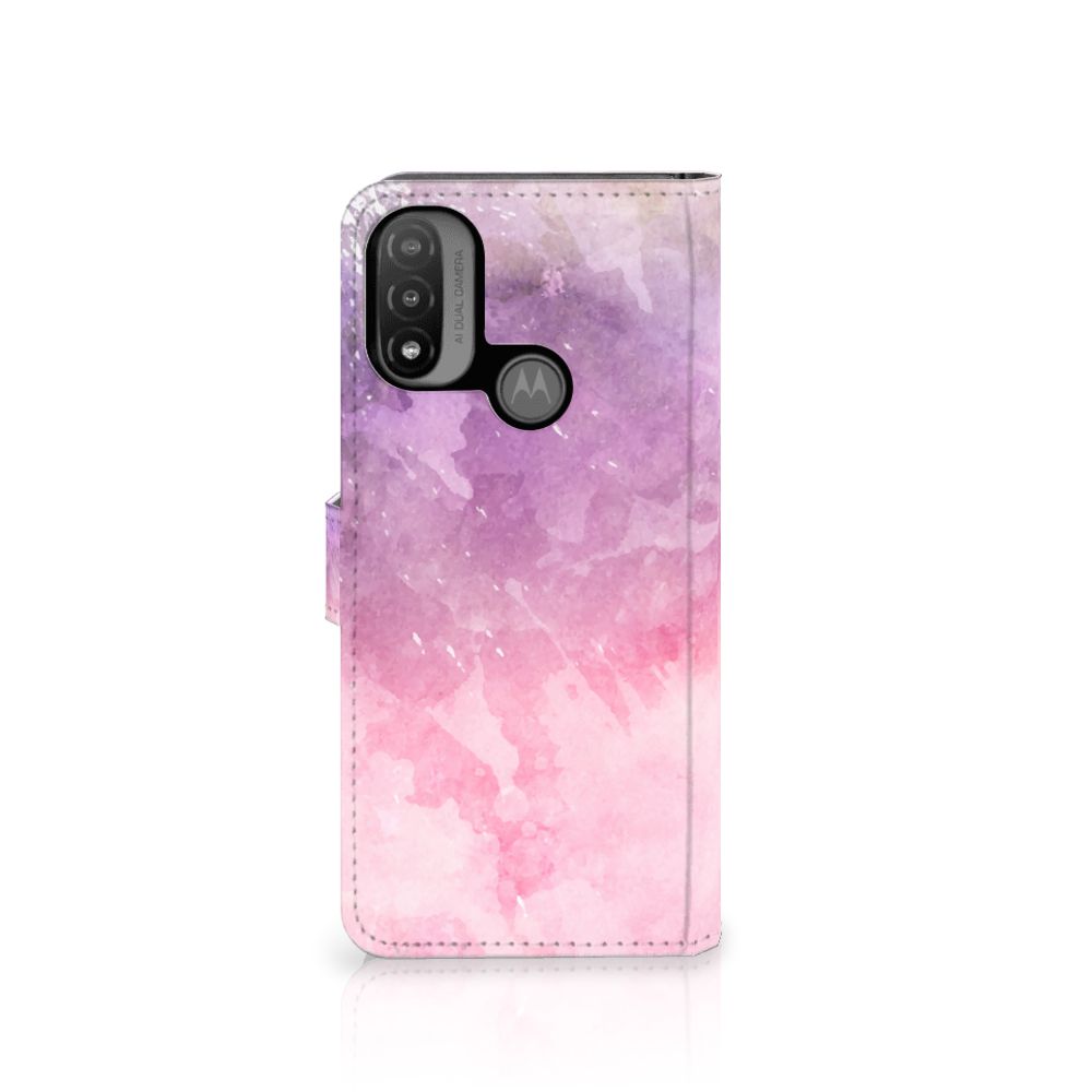 Hoesje Motorola Moto E20 | E30 | E40 Pink Purple Paint