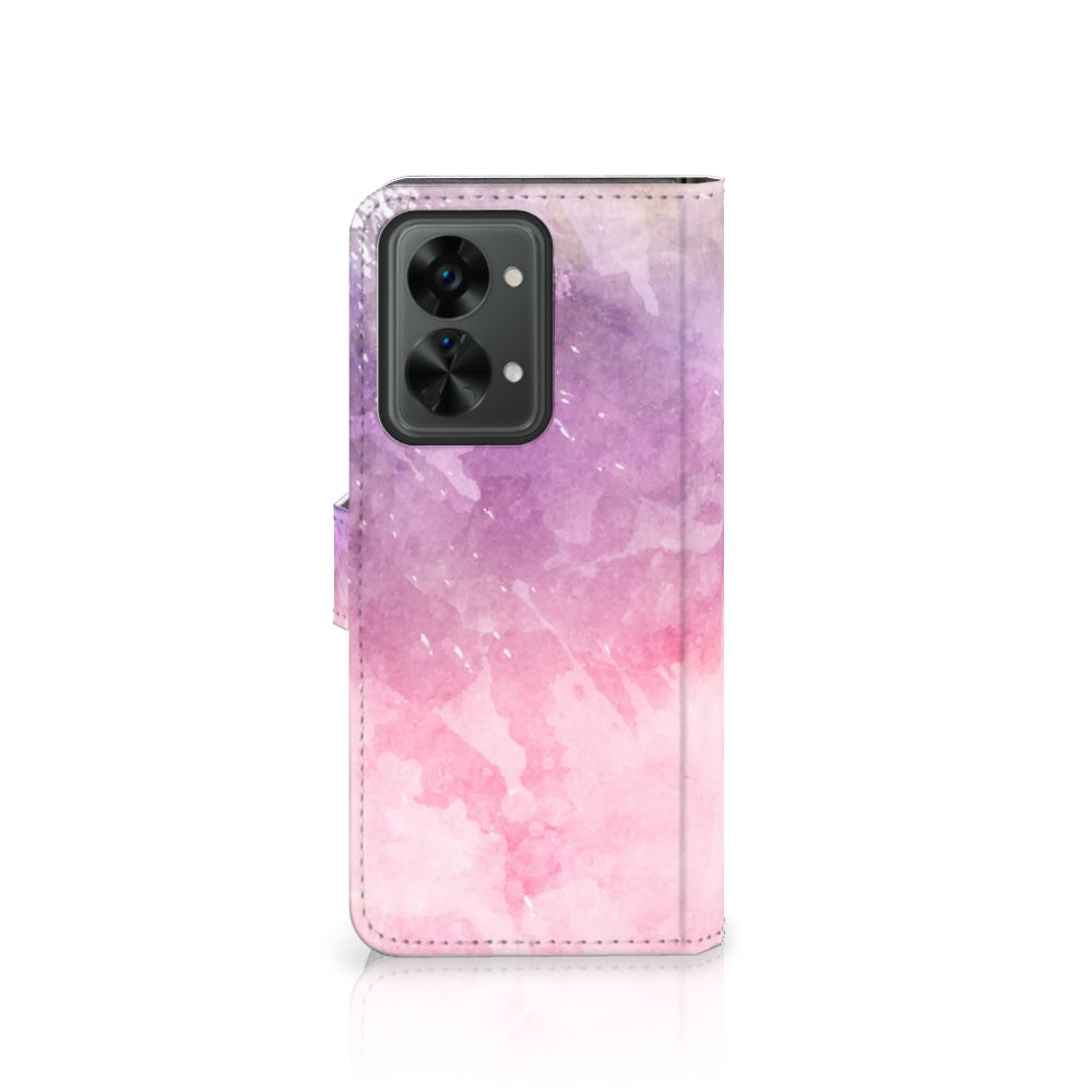 Hoesje OnePlus Nord 2T Pink Purple Paint