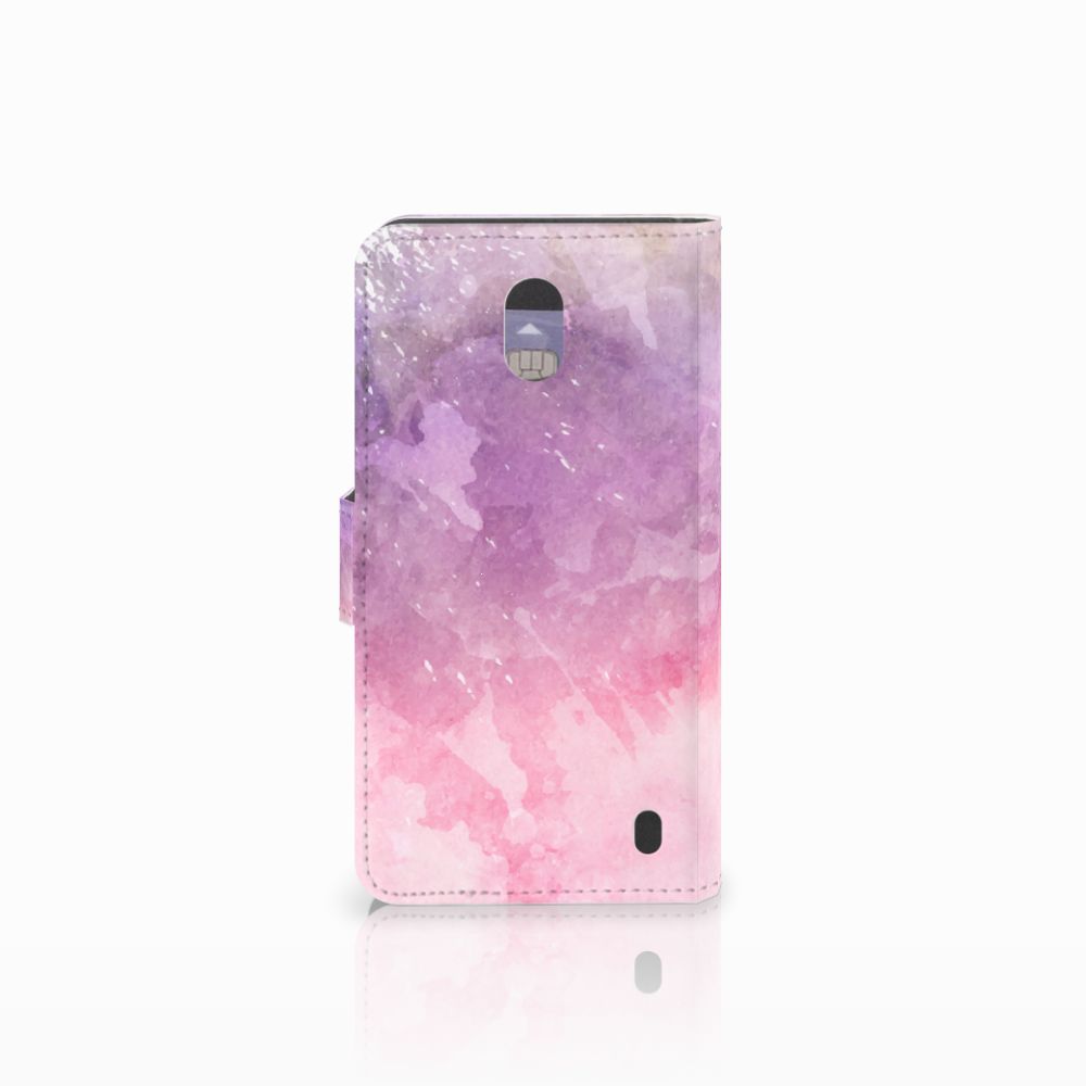 Hoesje Nokia 2 Pink Purple Paint