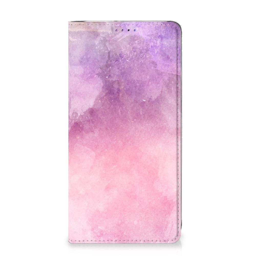 Bookcase Huawei P30 Lite New Edition Pink Purple Paint