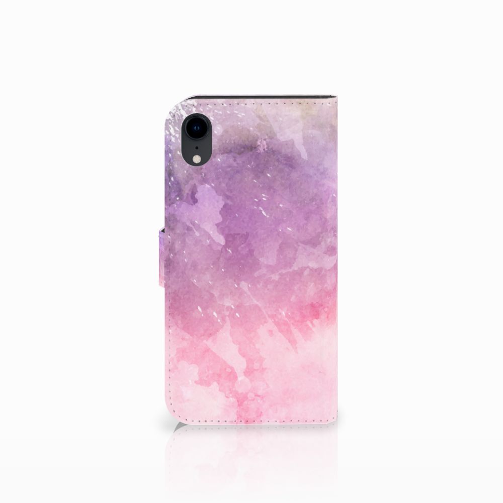 Hoesje Apple iPhone Xr Pink Purple Paint