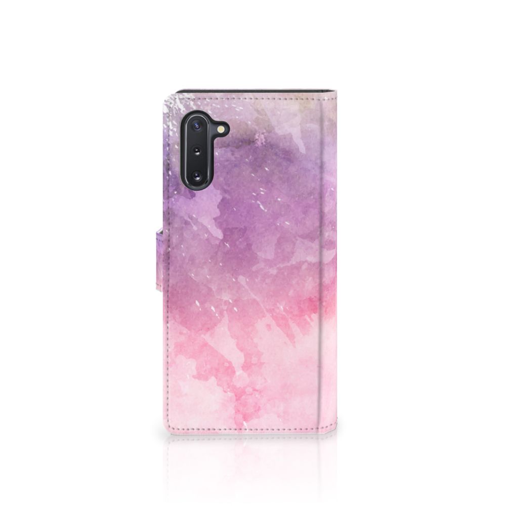 Hoesje Samsung Galaxy Note 10 Pink Purple Paint