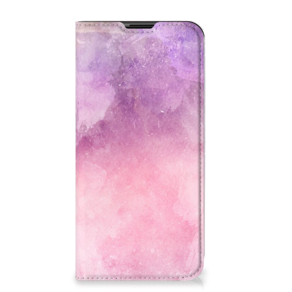 Bookcase Samsung Galaxy M11 | A11 Pink Purple Paint
