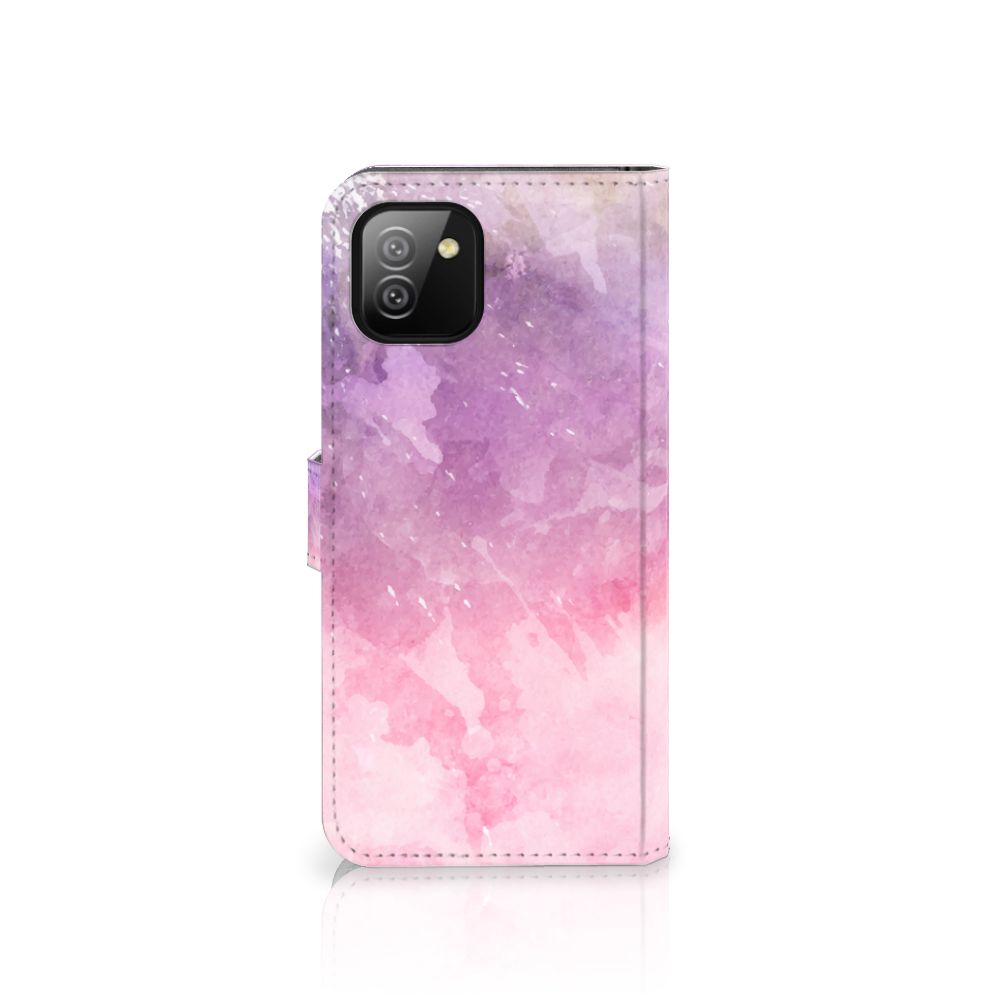 Hoesje Samsung Galaxy A03 Pink Purple Paint
