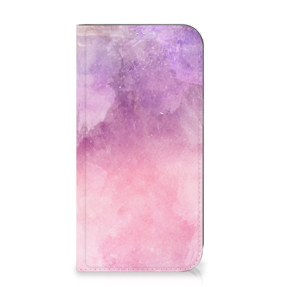 Bookcase iPhone 15 Plus Pink Purple Paint