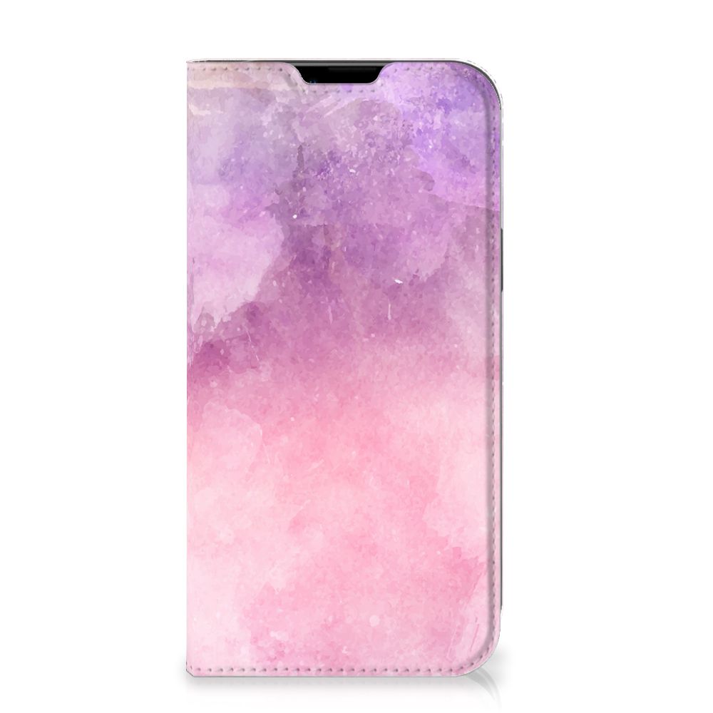 Bookcase Apple iPhone 14 Plus Pink Purple Paint