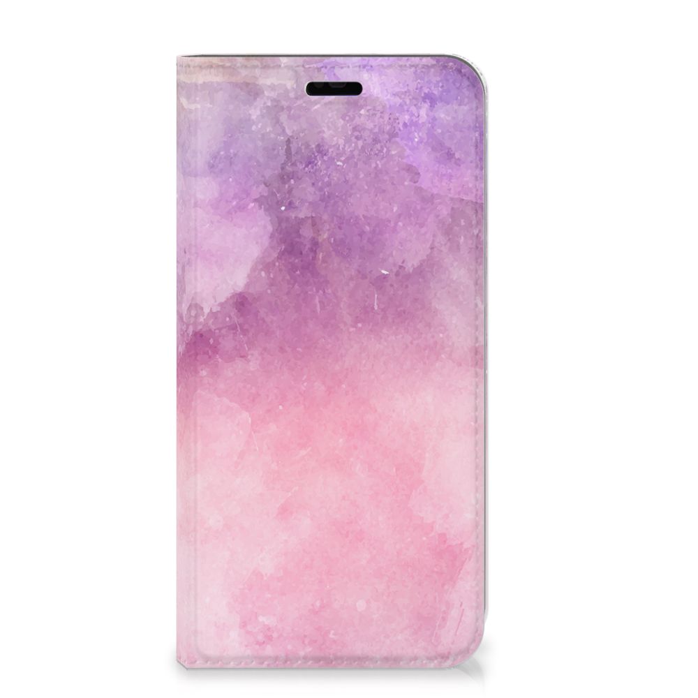 Bookcase Huawei P Smart Plus Pink Purple Paint