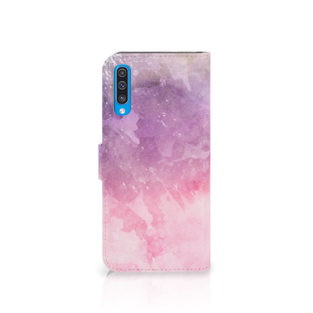 Hoesje Samsung Galaxy A50 Pink Purple Paint