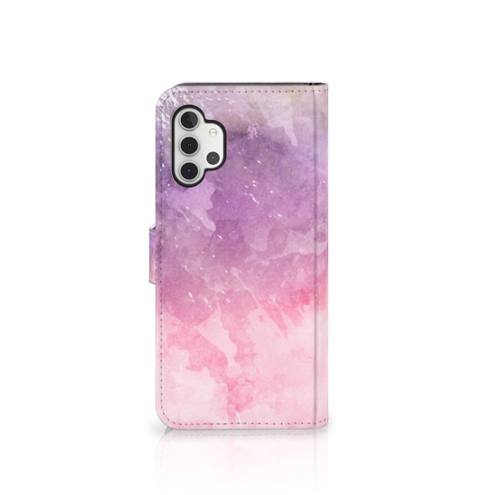 Hoesje Samsung Galaxy A32 5G Pink Purple Paint