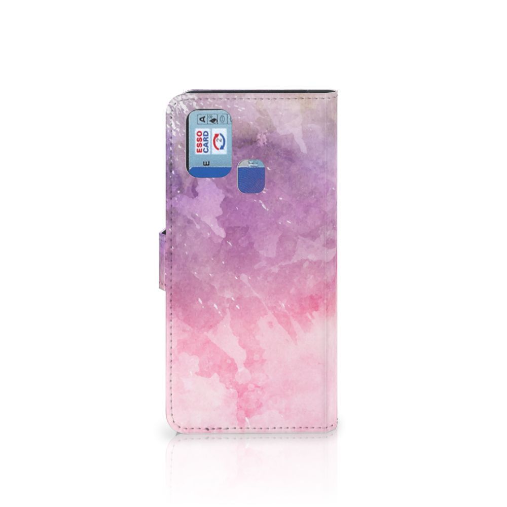 Hoesje Samsung Galaxy M31 Pink Purple Paint