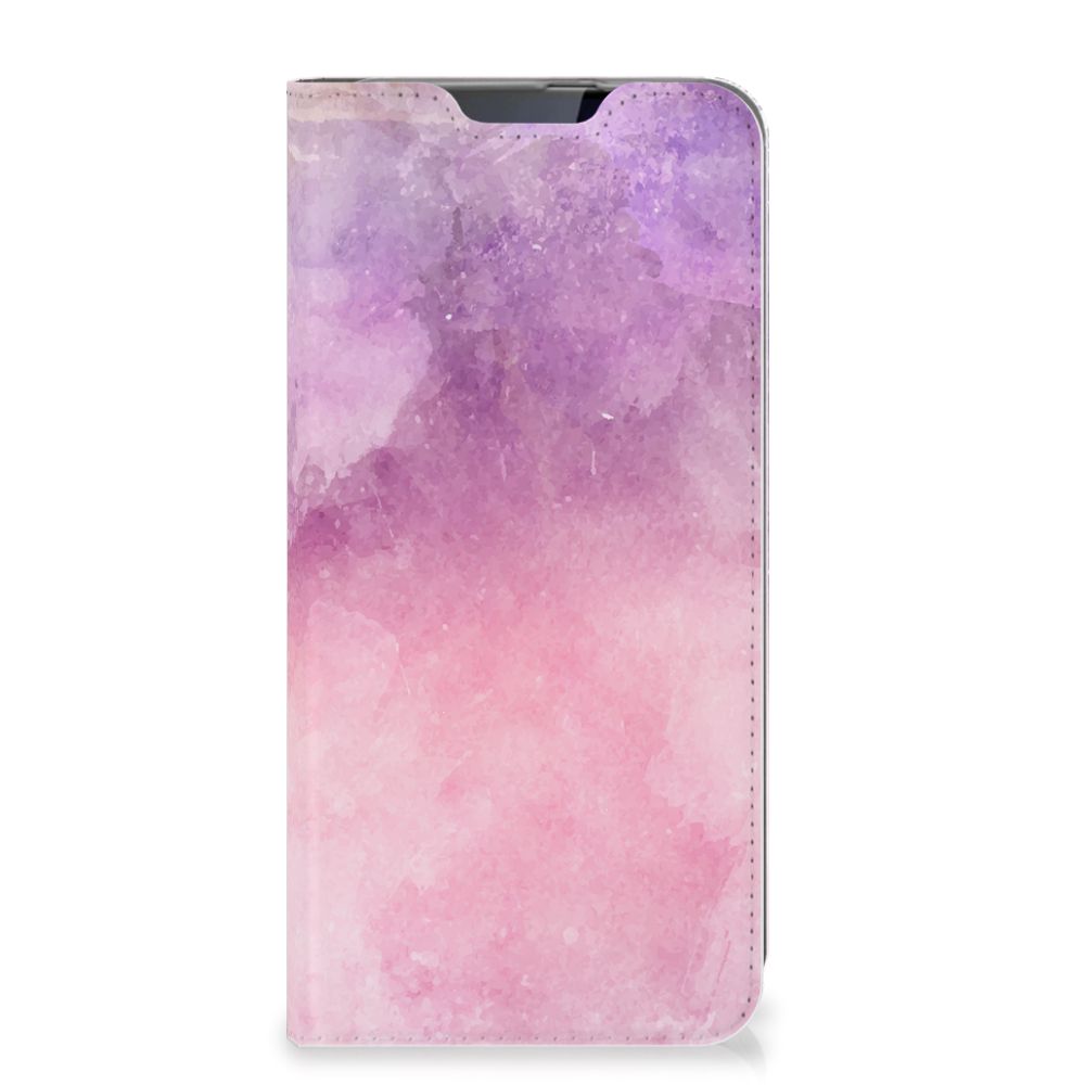 Bookcase Samsung Galaxy A60 Pink Purple Paint