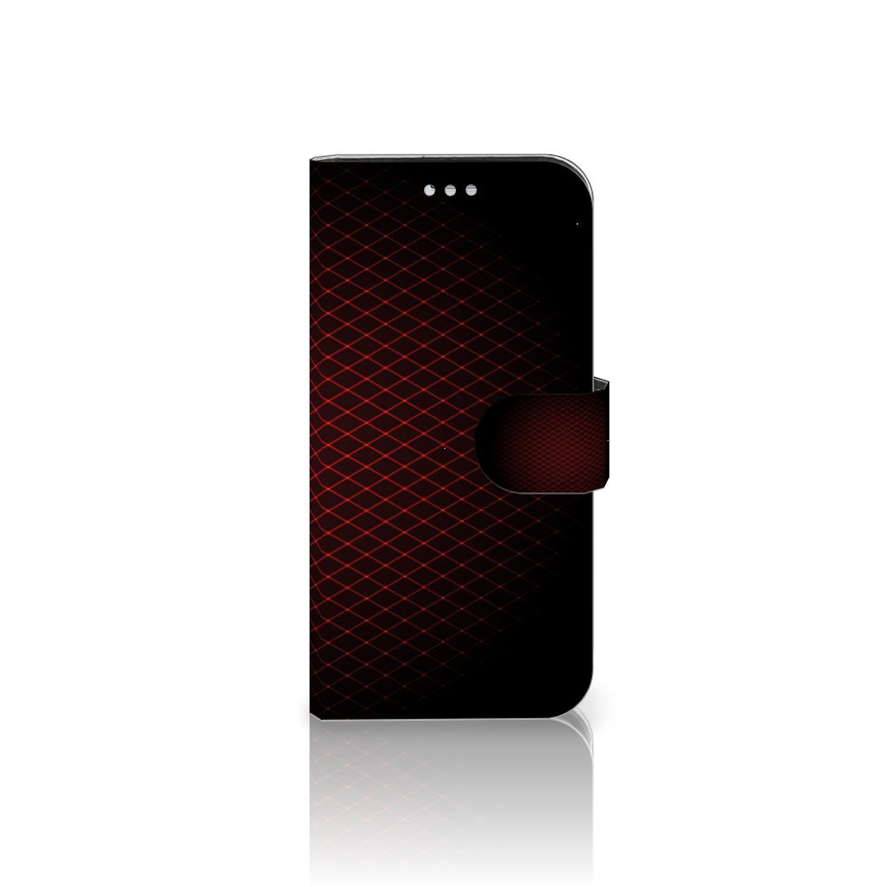 Samsung Galaxy S7 Telefoon Hoesje Geruit Rood