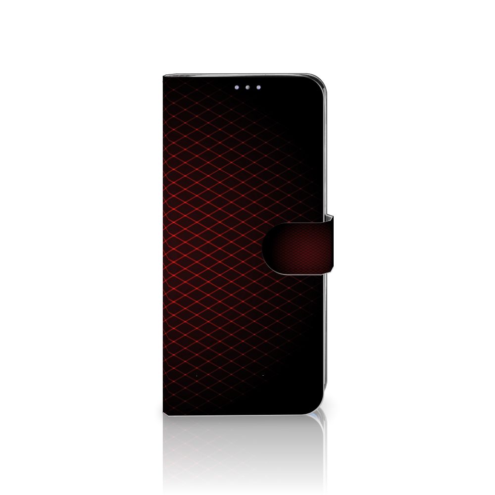 Samsung Galaxy S20 Ultra Telefoon Hoesje Geruit Rood