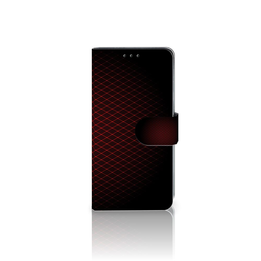 Xiaomi Redmi 7A Telefoon Hoesje Geruit Rood