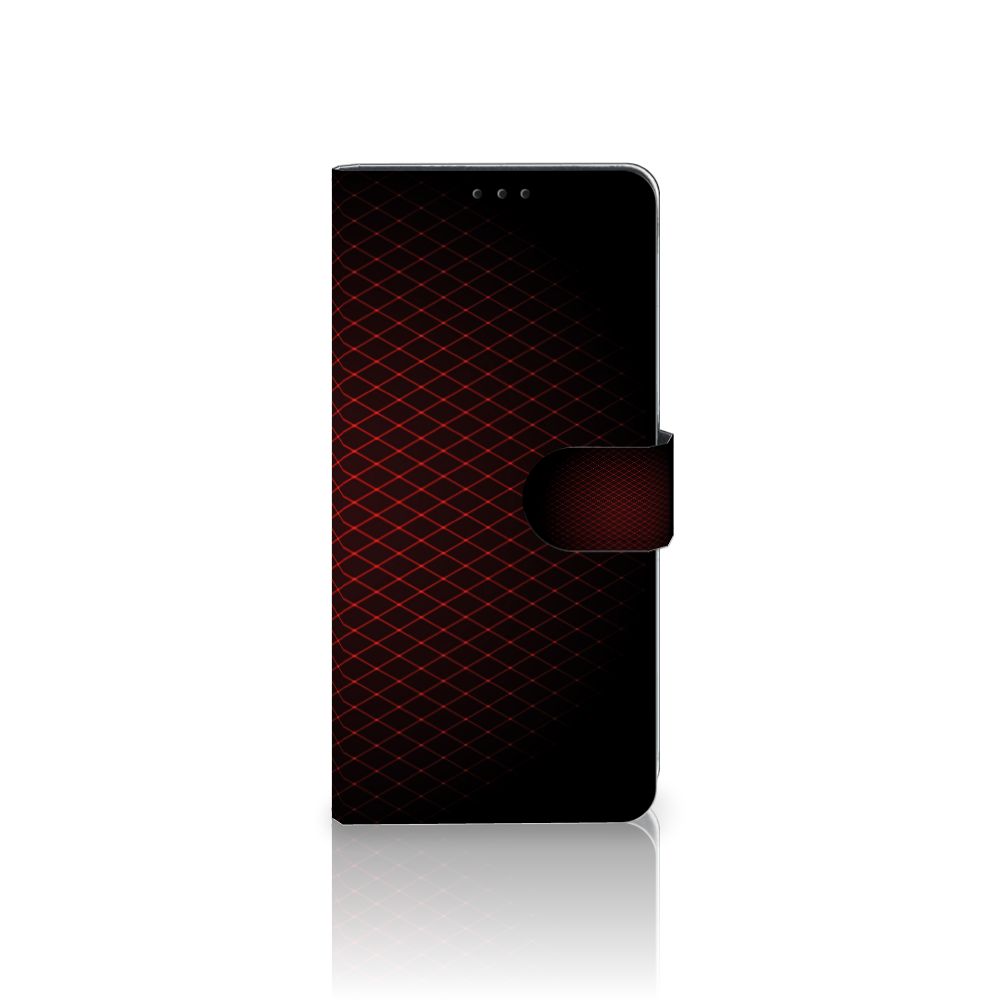 OnePlus 9 Pro Telefoon Hoesje Geruit Rood