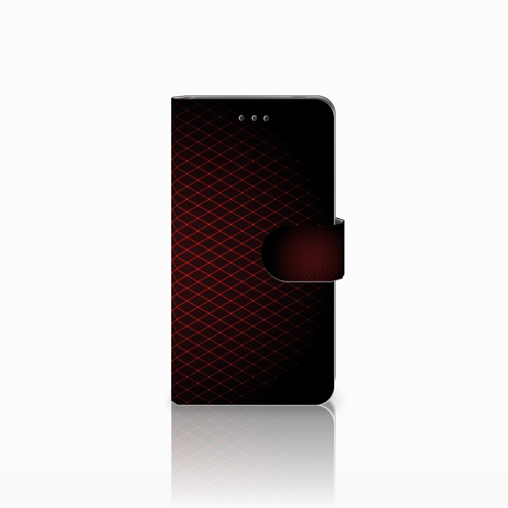 Nokia 7 Telefoon Hoesje Geruit Rood