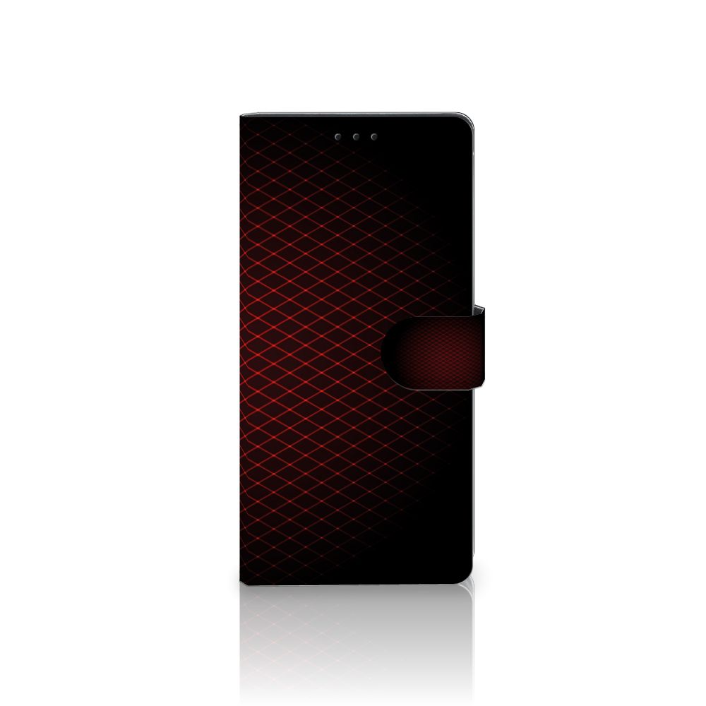 Samsung Galaxy A02s | M02s Telefoon Hoesje Geruit Rood