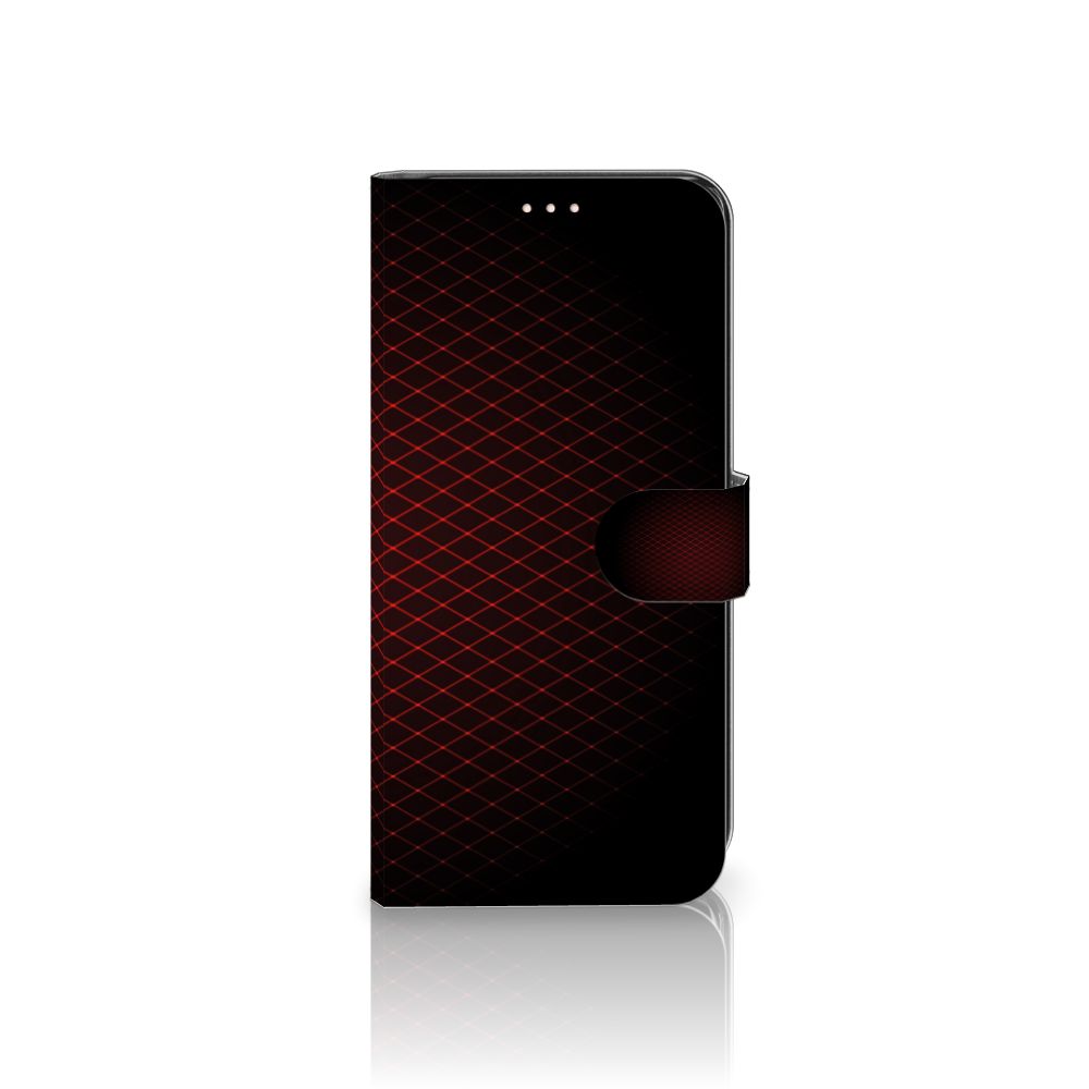 Xiaomi Redmi Note 10S | 10 4G | Poco M5s Telefoon Hoesje Geruit Rood