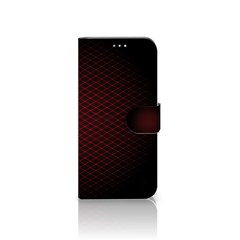 Samsung Galaxy S10 Plus Telefoon Hoesje Geruit Rood