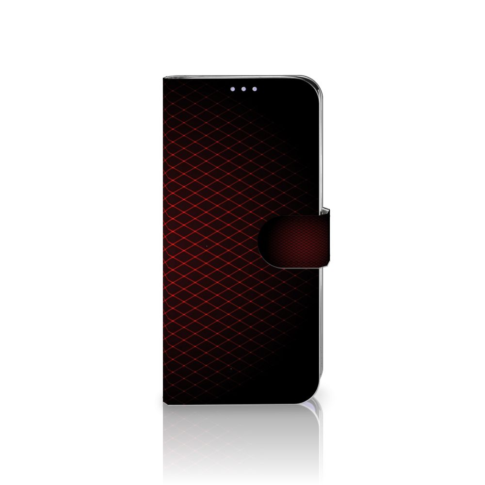 Samsung Galaxy A51 Telefoon Hoesje Geruit Rood