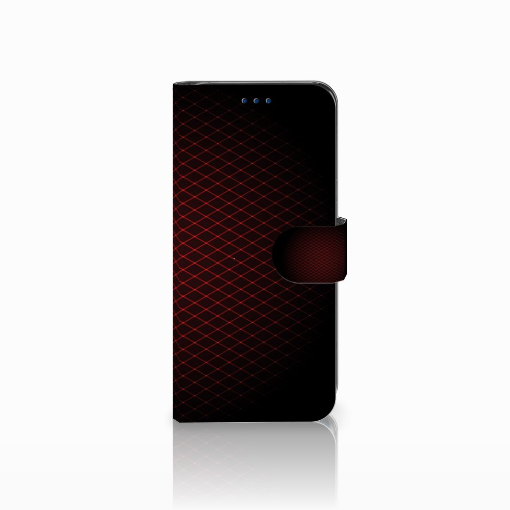 Samsung Galaxy S8 Telefoon Hoesje Geruit Rood