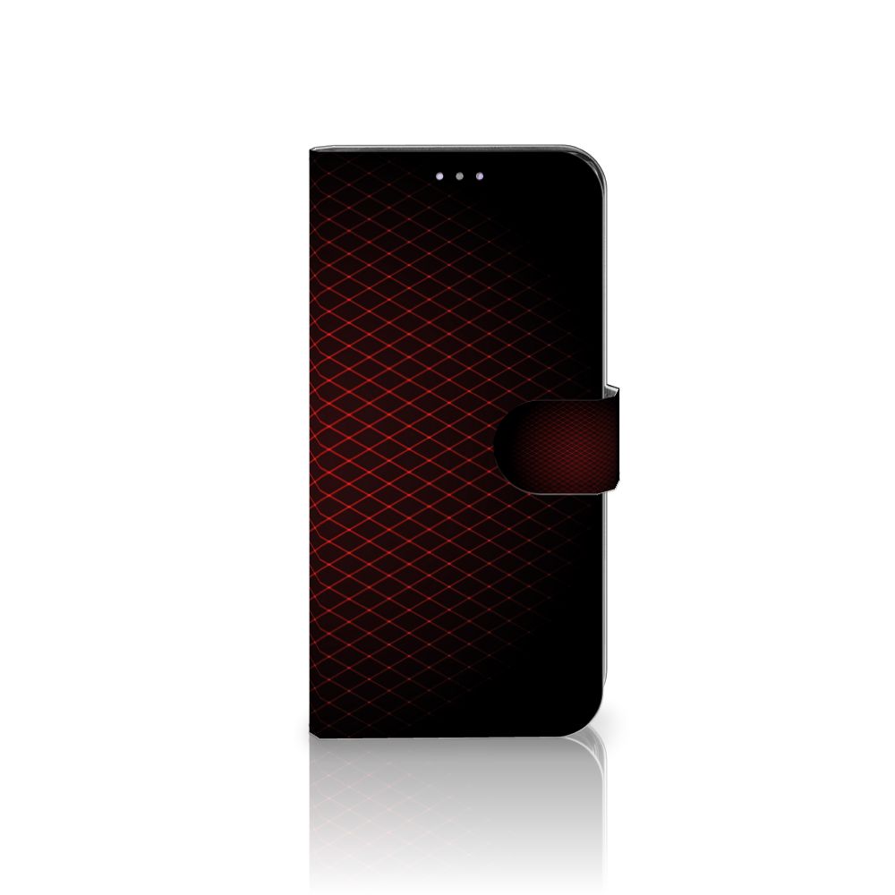 Samsung Galaxy A31 Telefoon Hoesje Geruit Rood