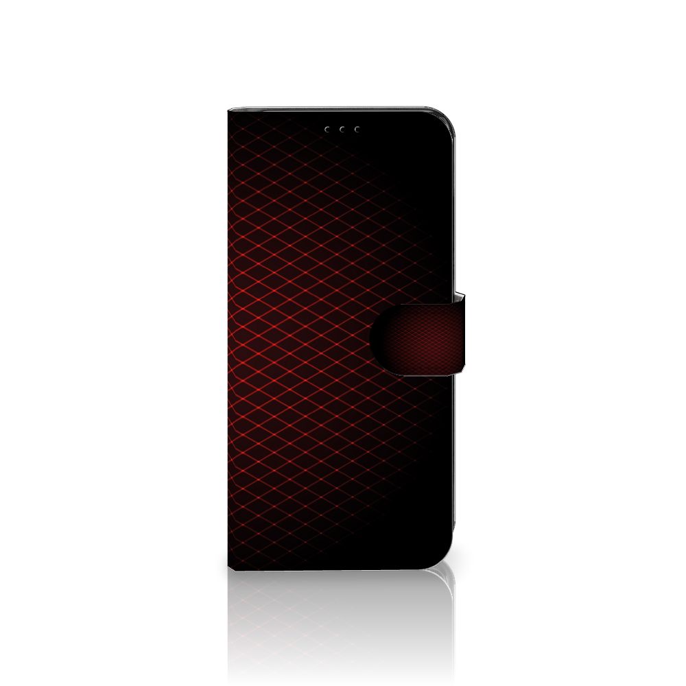 OnePlus 10T Telefoon Hoesje Geruit Rood