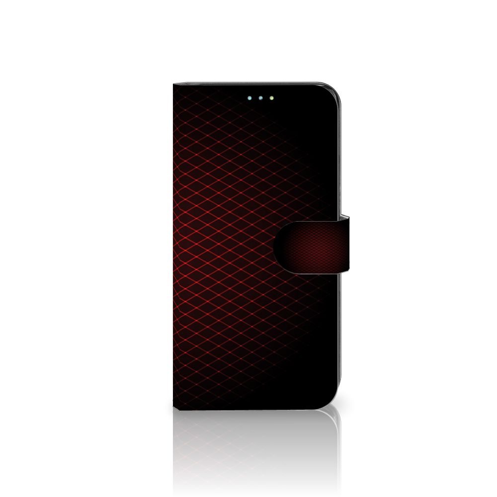 Samsung Galaxy A52 Telefoon Hoesje Geruit Rood