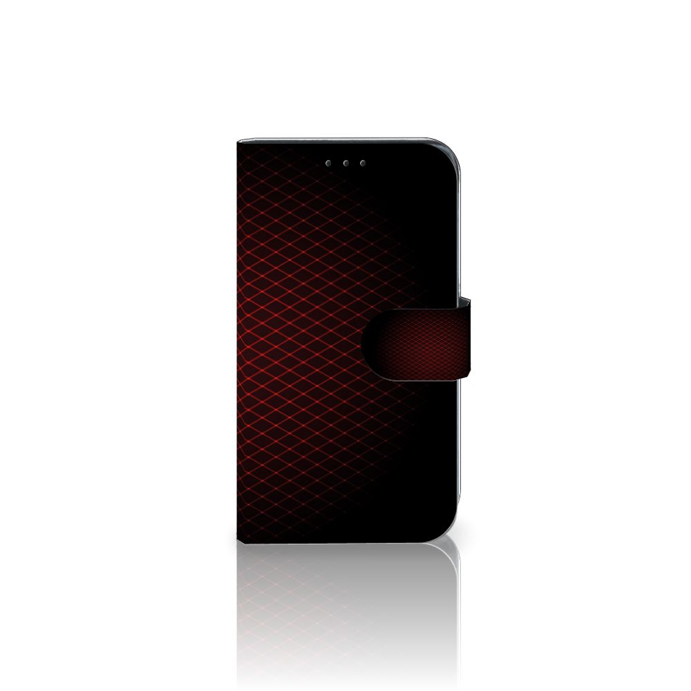 Samsung Galaxy Xcover 4 | Xcover 4s Telefoon Hoesje Geruit Rood