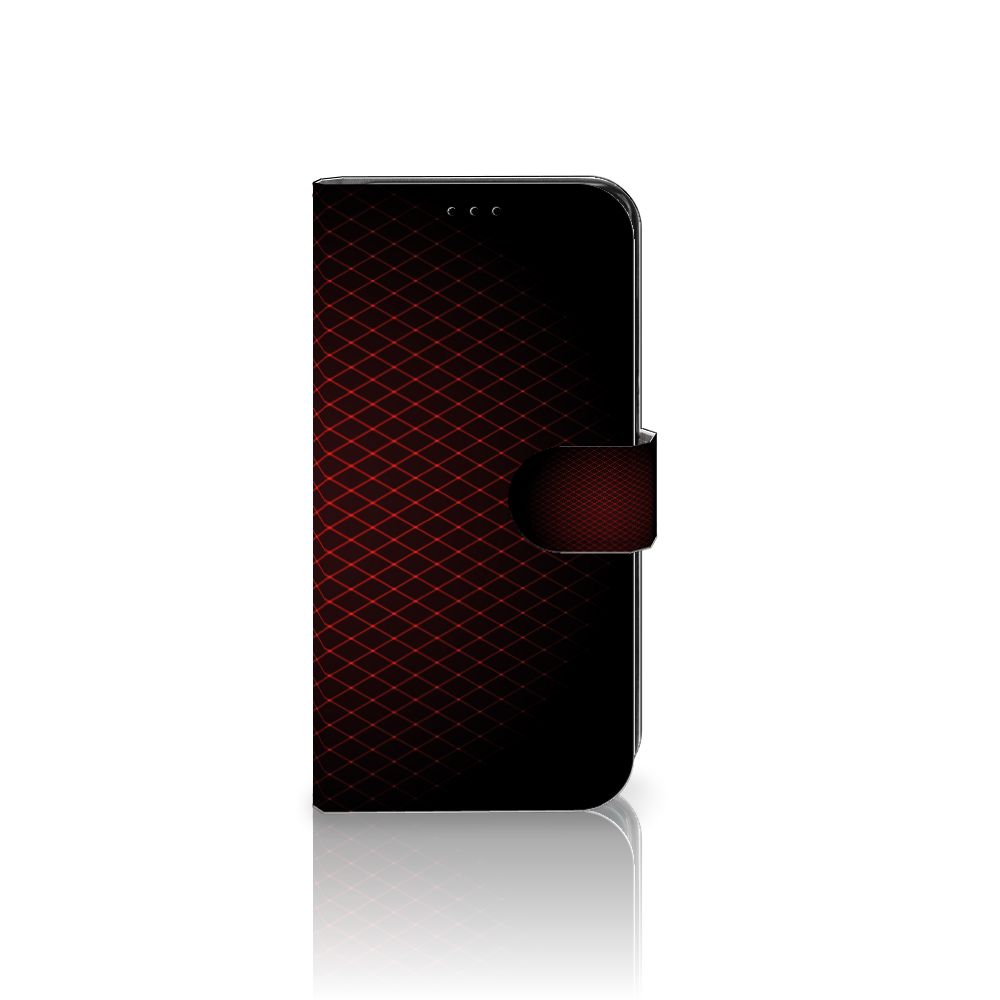 Samsung Galaxy S7 Edge Telefoon Hoesje Geruit Rood