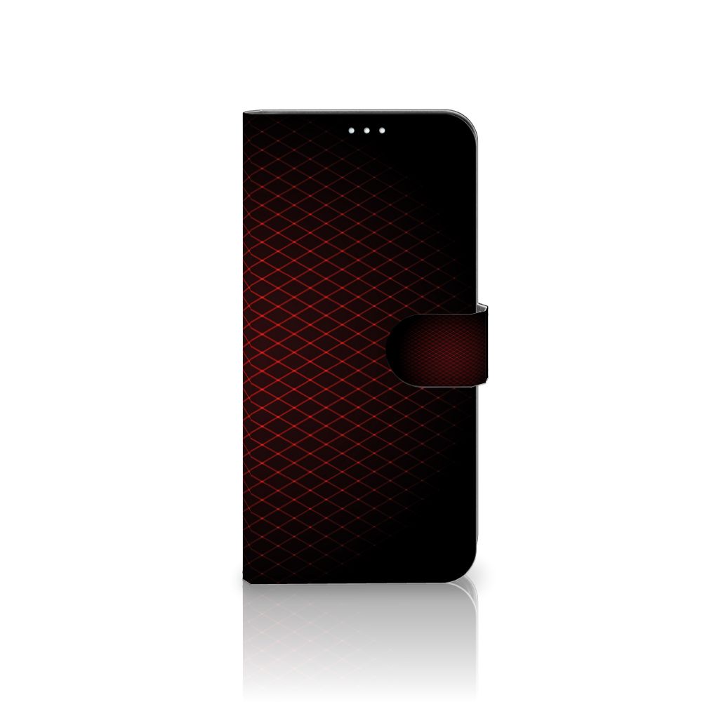 OnePlus 9 Telefoon Hoesje Geruit Rood