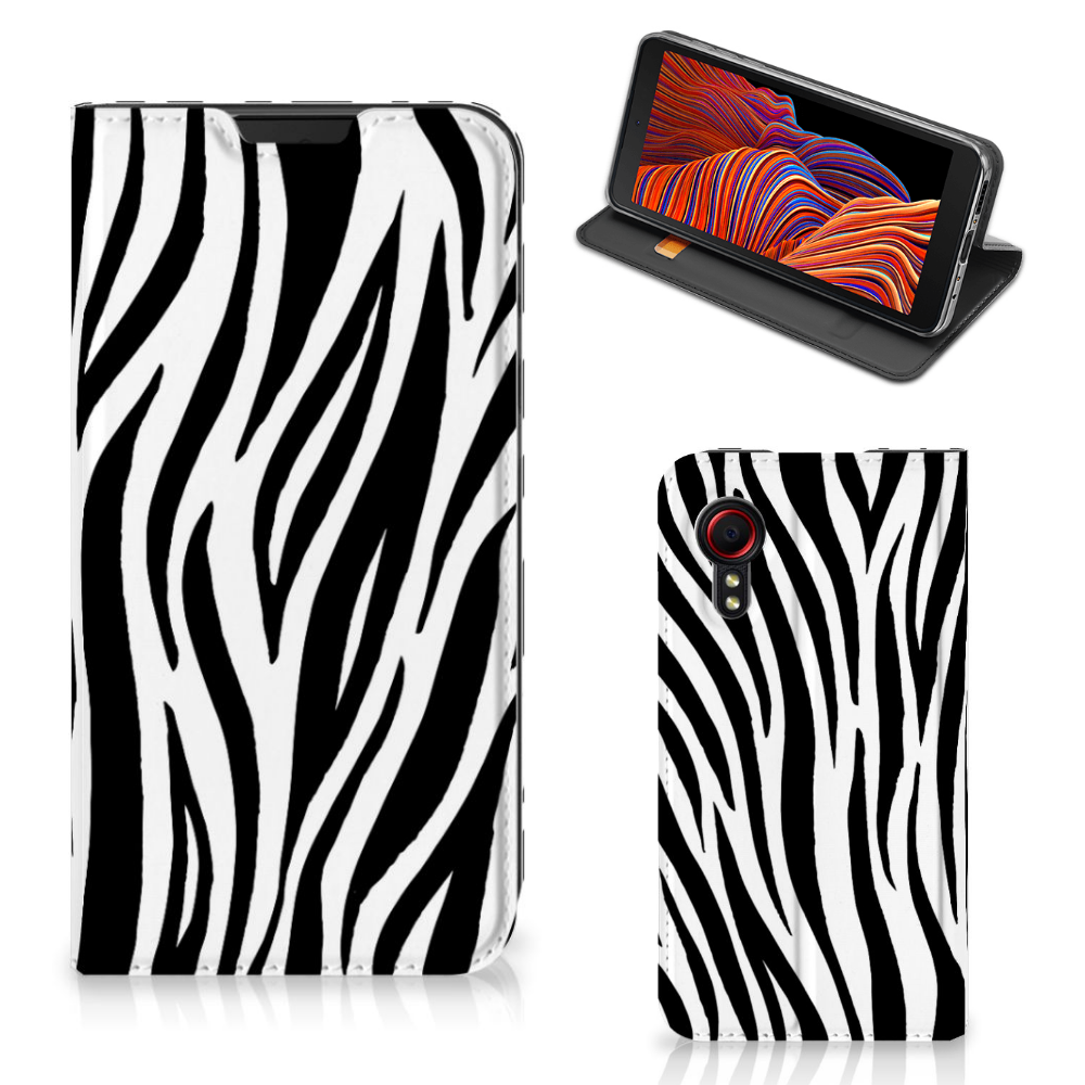 Samsung Galaxy Xcover 5 Hoesje maken Zebra
