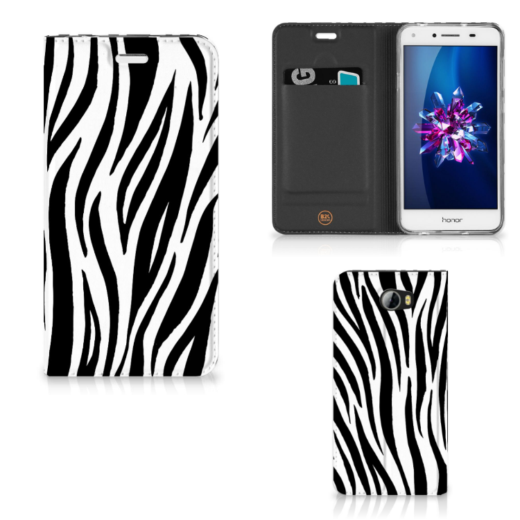 Huawei Y5 II | Y6 II Compact Uniek Hoesje Zebra