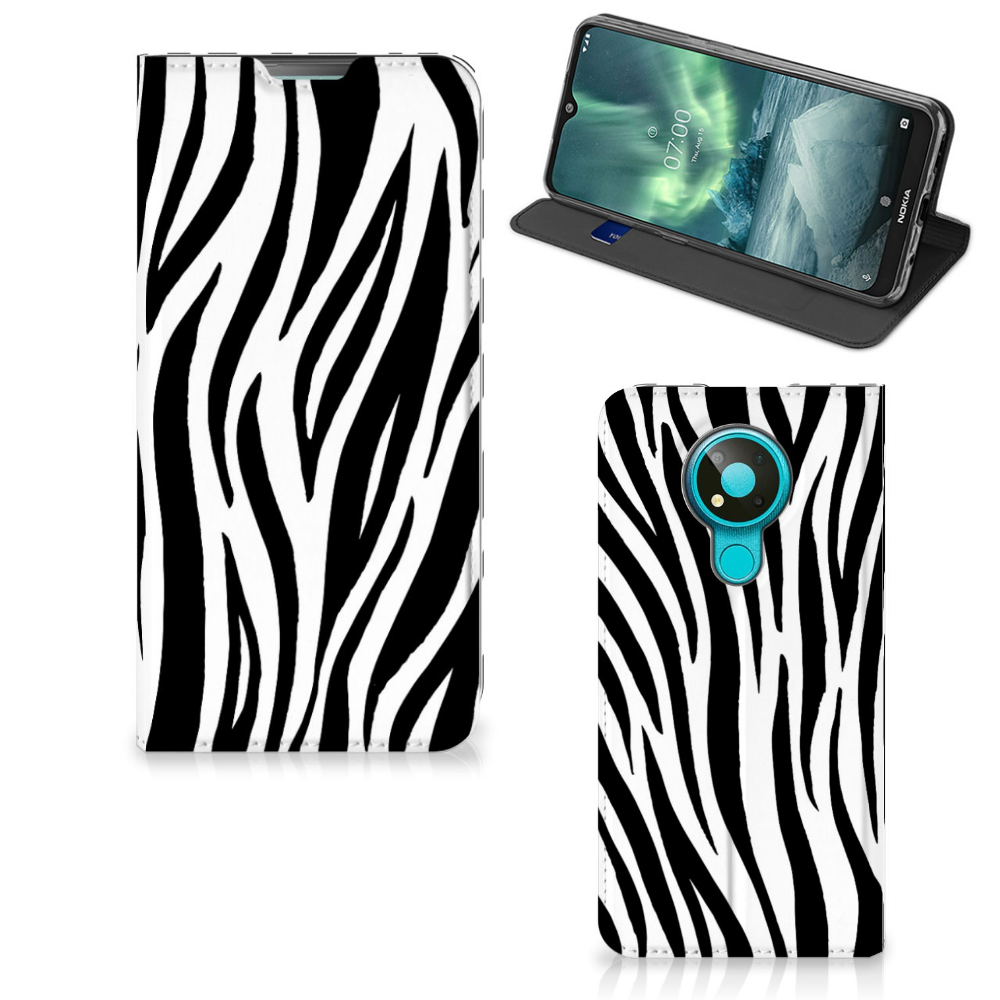Nokia 3.4 Hoesje maken Zebra