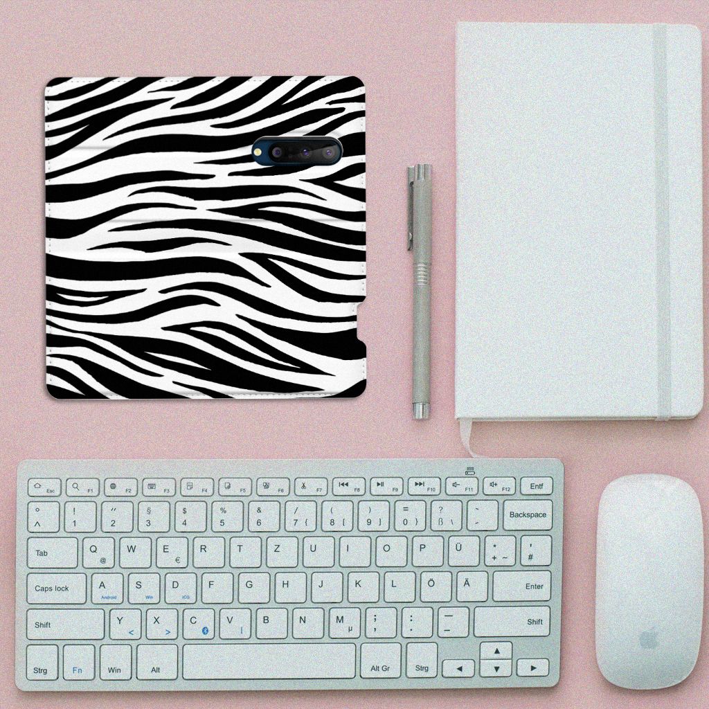 OnePlus 8 Hoesje maken Zebra