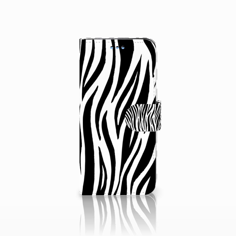 Samsung Galaxy S9 Telefoonhoesje met Pasjes Zebra