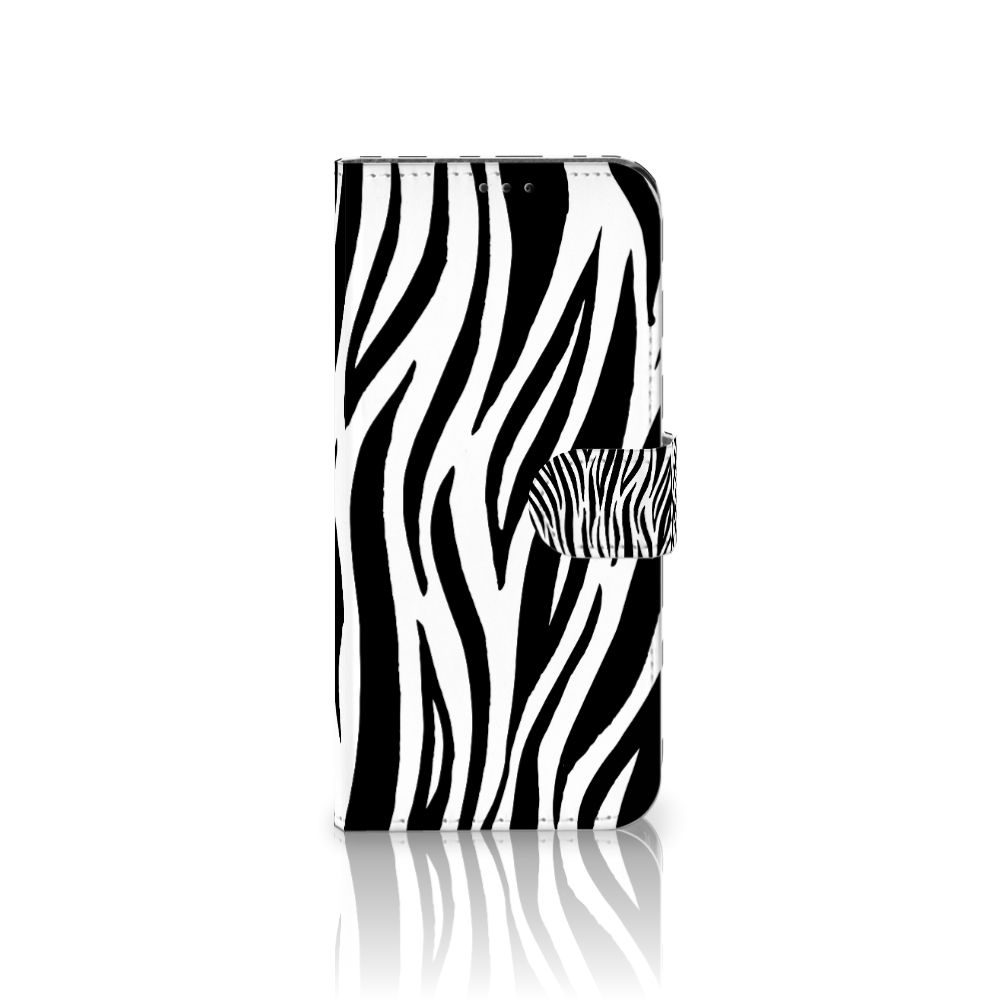 Sony Xperia 10 II Telefoonhoesje met Pasjes Zebra