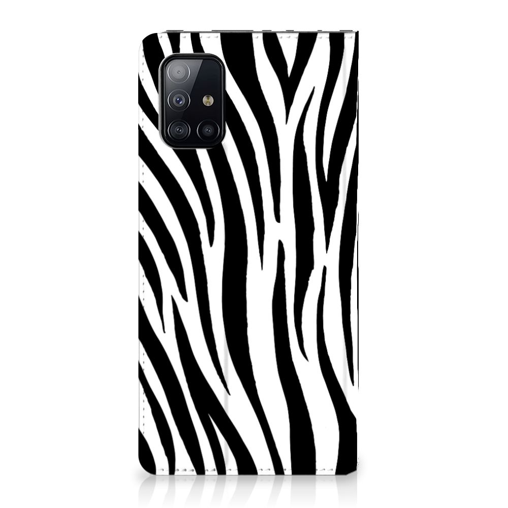Samsung Galaxy A71 Hoesje maken Zebra