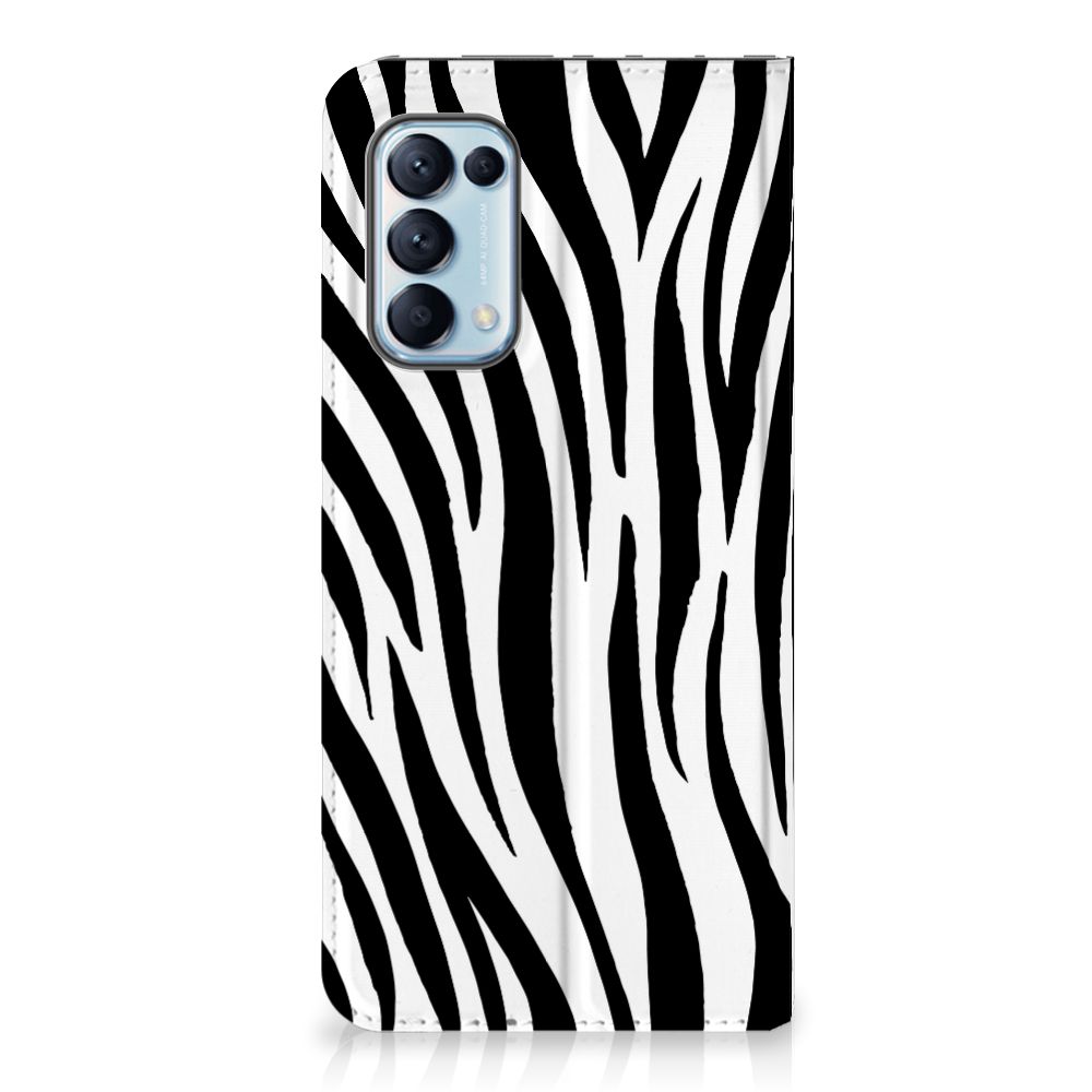 OPPO Find X3 Lite Hoesje maken Zebra