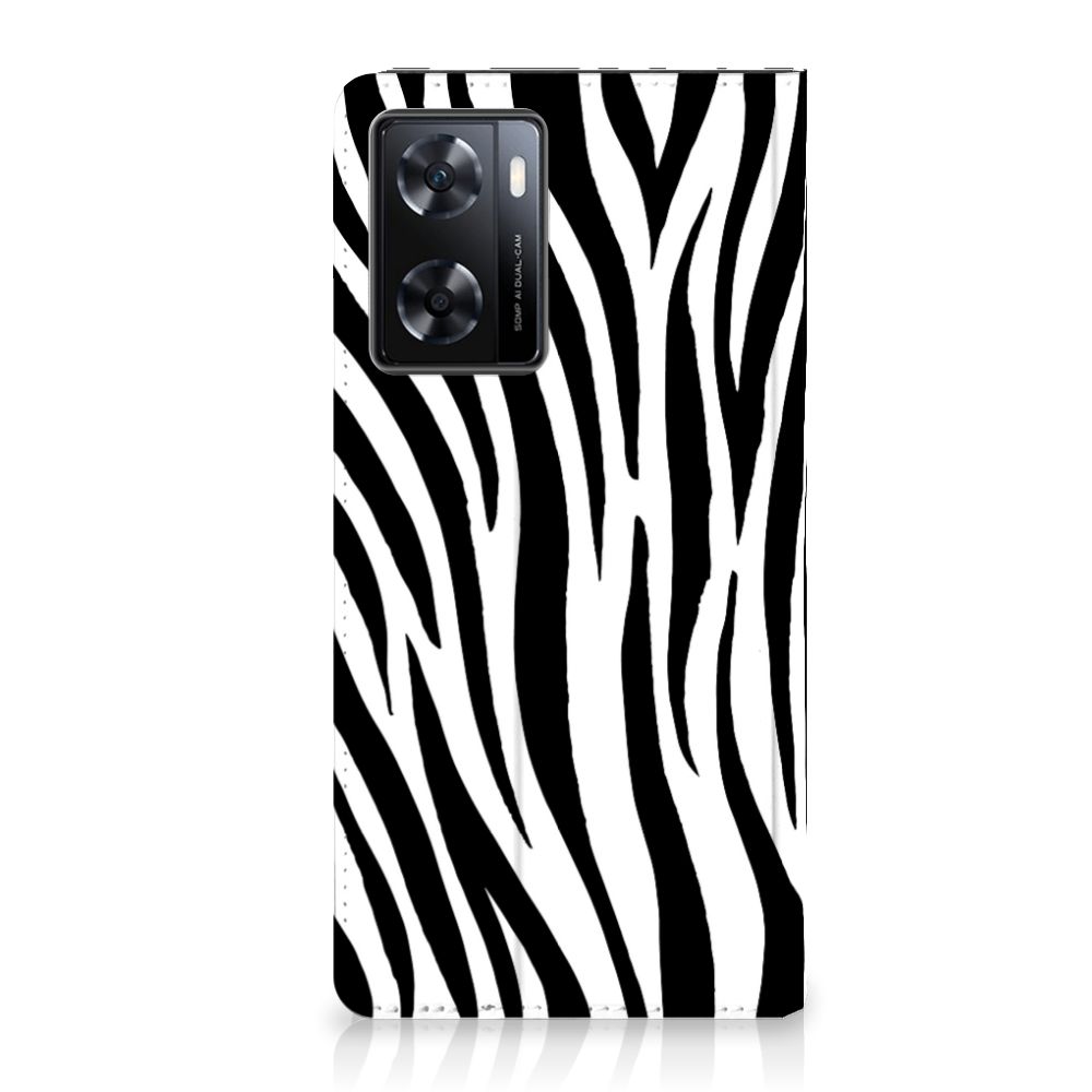 OPPO A57 | A57s | A77 4G Hoesje maken Zebra