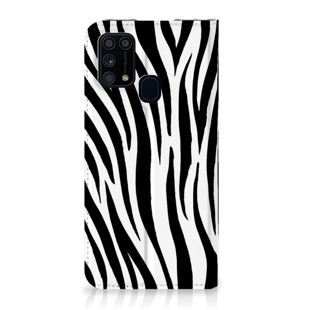 Samsung Galaxy M31 Hoesje maken Zebra