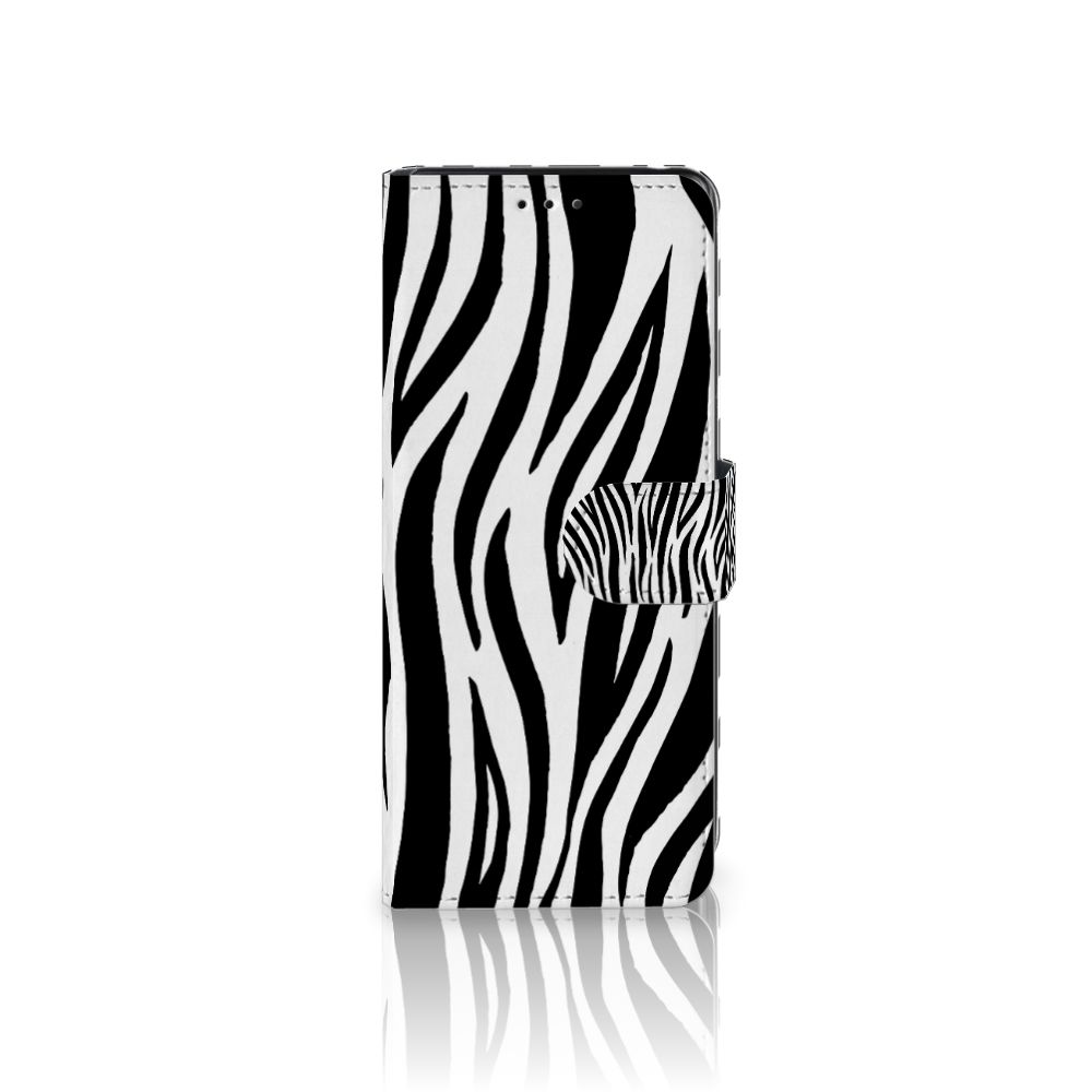 Sony Xperia L4 Telefoonhoesje met Pasjes Zebra