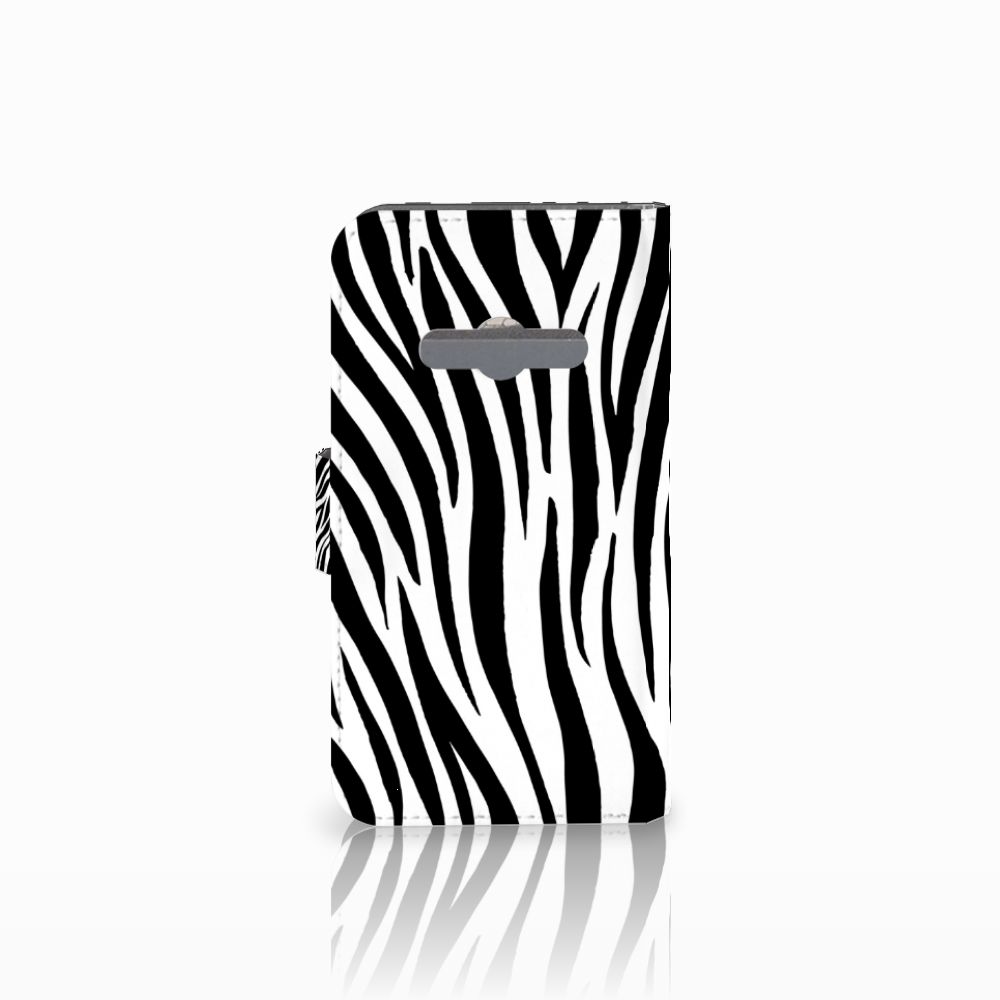 Samsung Galaxy Xcover 3 | Xcover 3 VE Telefoonhoesje met Pasjes Zebra