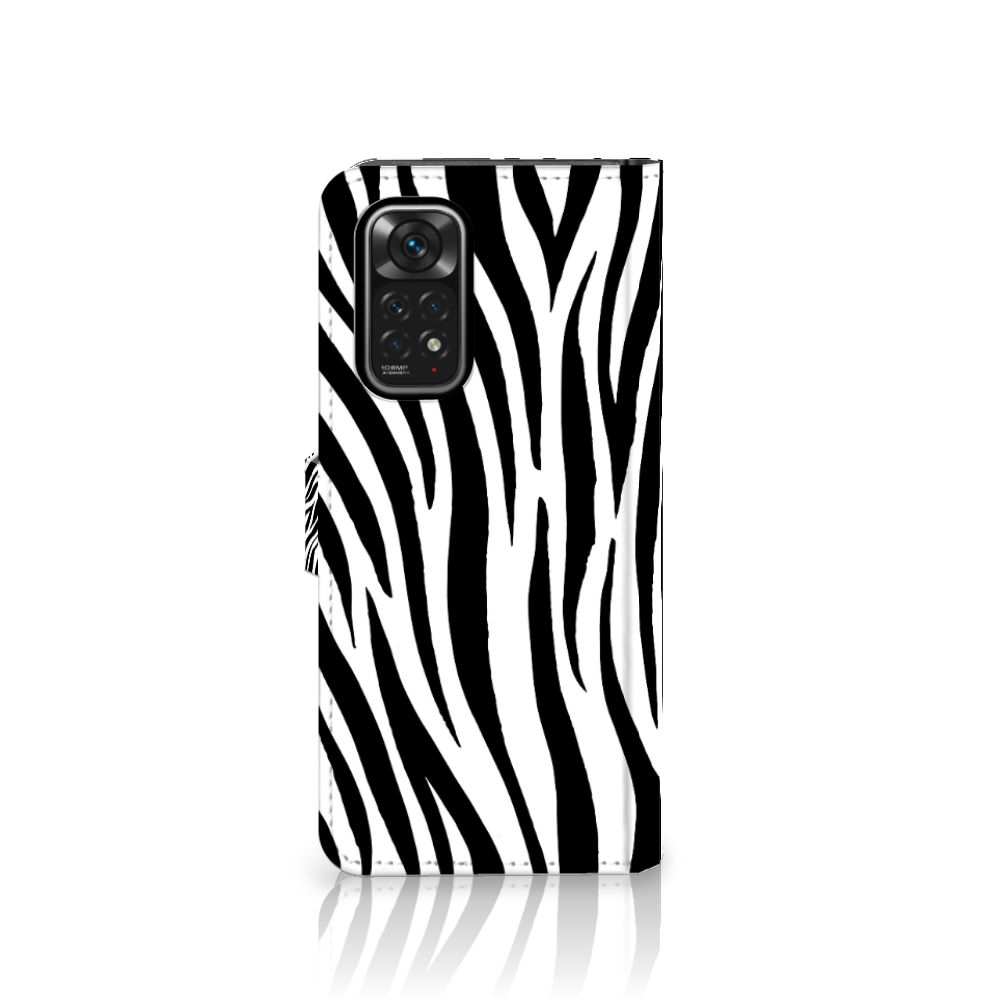 Xiaomi Redmi Note 11/11S Telefoonhoesje met Pasjes Zebra