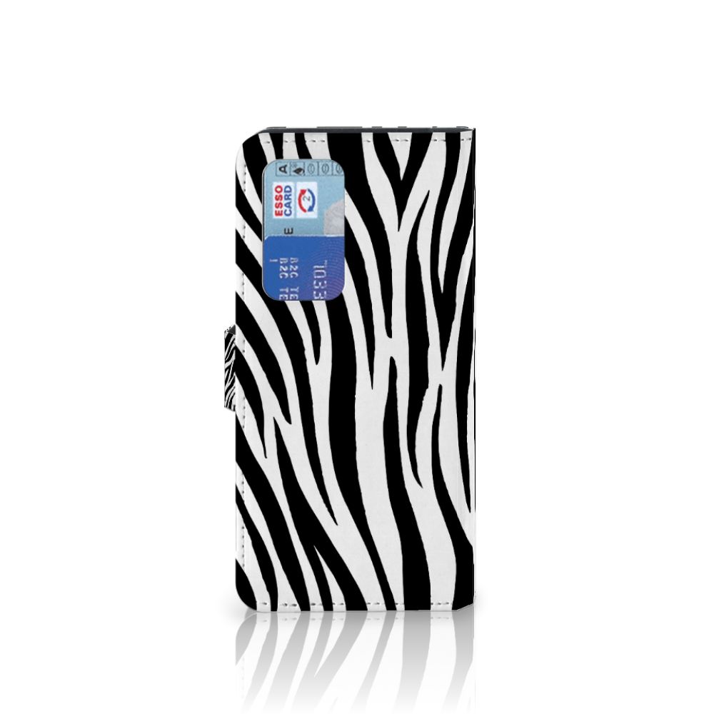 Huawei P40 Pro Telefoonhoesje met Pasjes Zebra